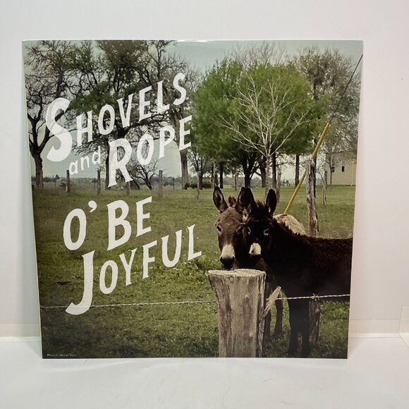Shovels and Rope O' Be Joyful 2012 Cream Confetti LP Vinyl Record Dualtone - Picture 4 of 9